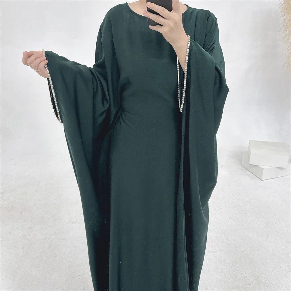 Yasmine Crystal Batwing Abaya