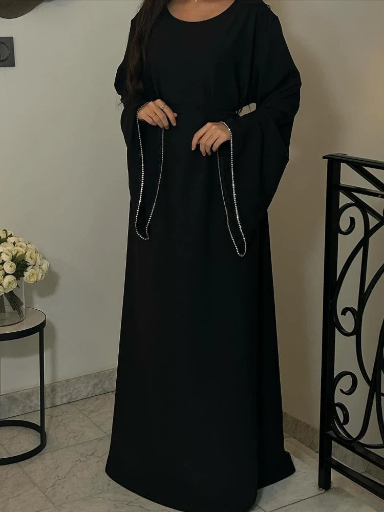 Simple Crystal Abaya