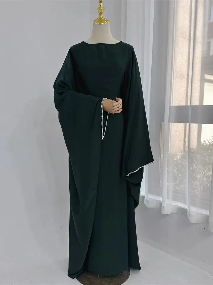 Yasmine Crystal Batwing Abaya