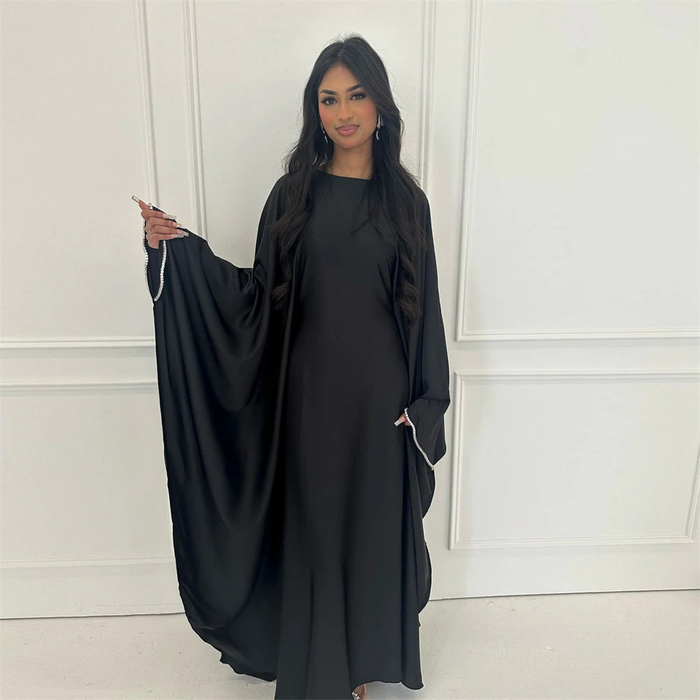 Yasmine Crystal Batwing Abaya