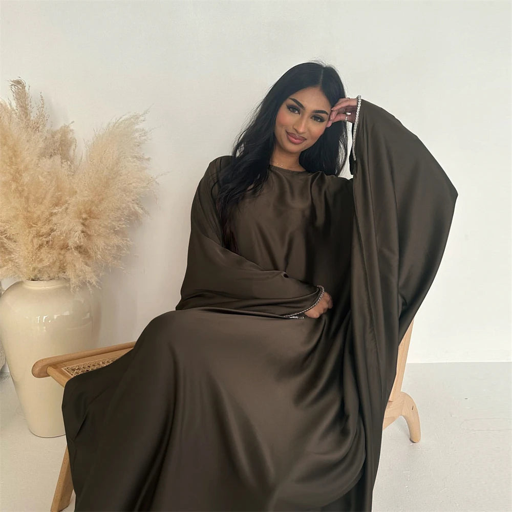 Yasmine Crystal Batwing Abaya