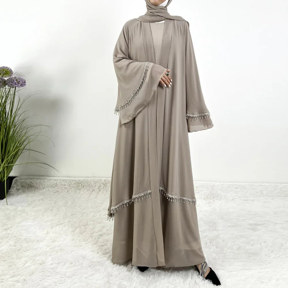 Sultana 4 piece Crystal Abaya