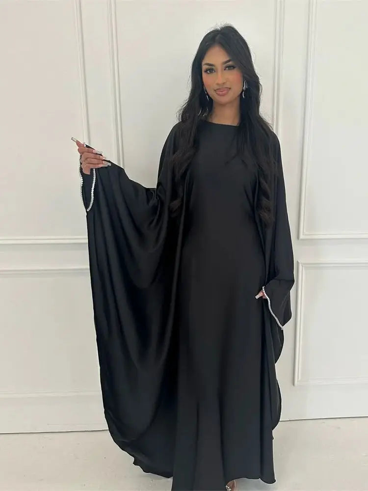 Yasmine Crystal Batwing Abaya