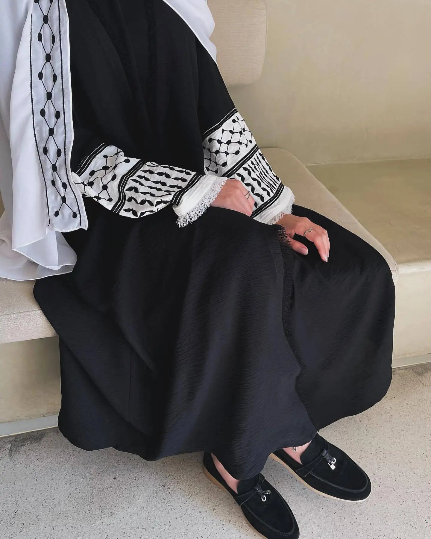 Palestinian Kuffiyeh Abaya