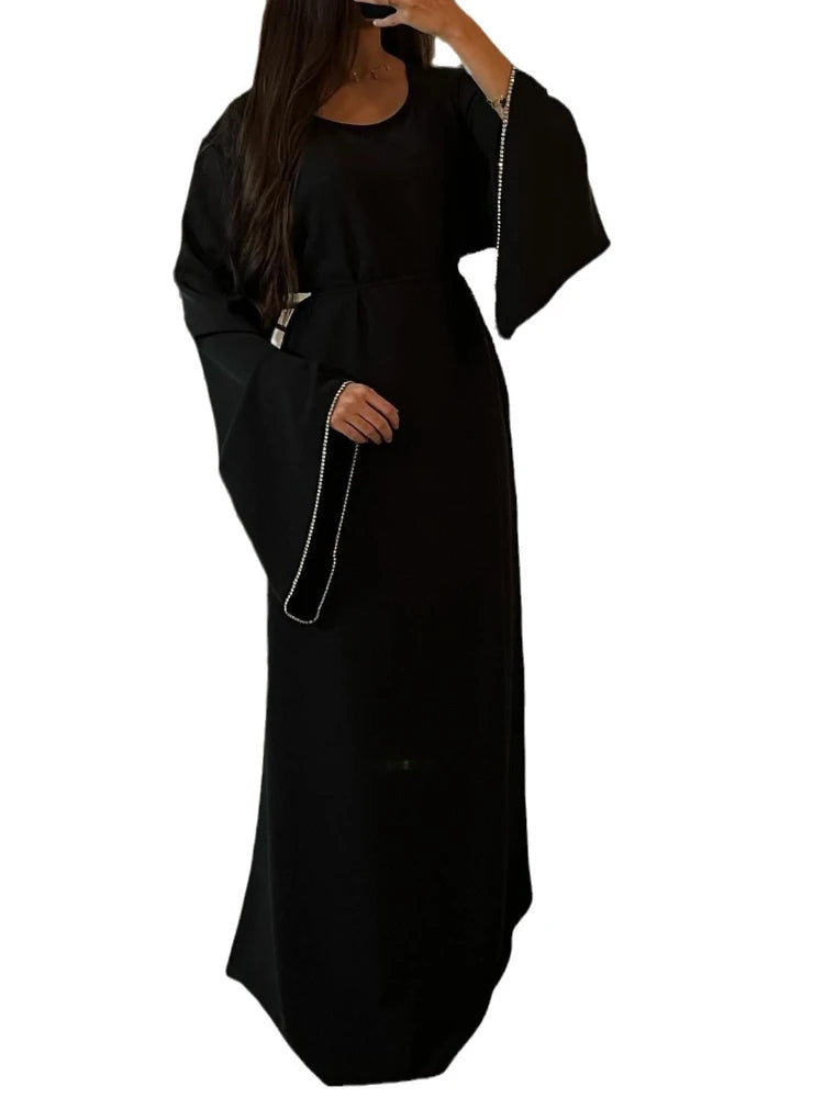 Simple Crystal Abaya