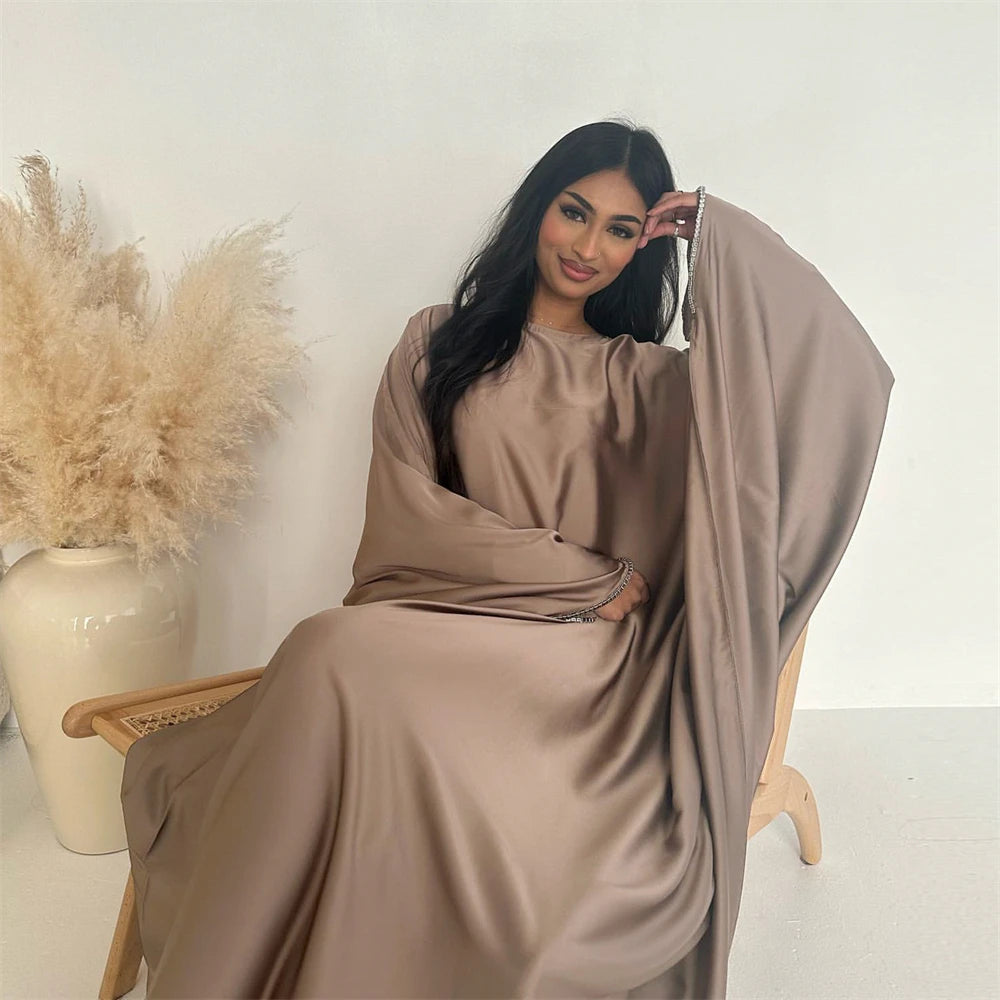 Yasmine Crystal Batwing Abaya