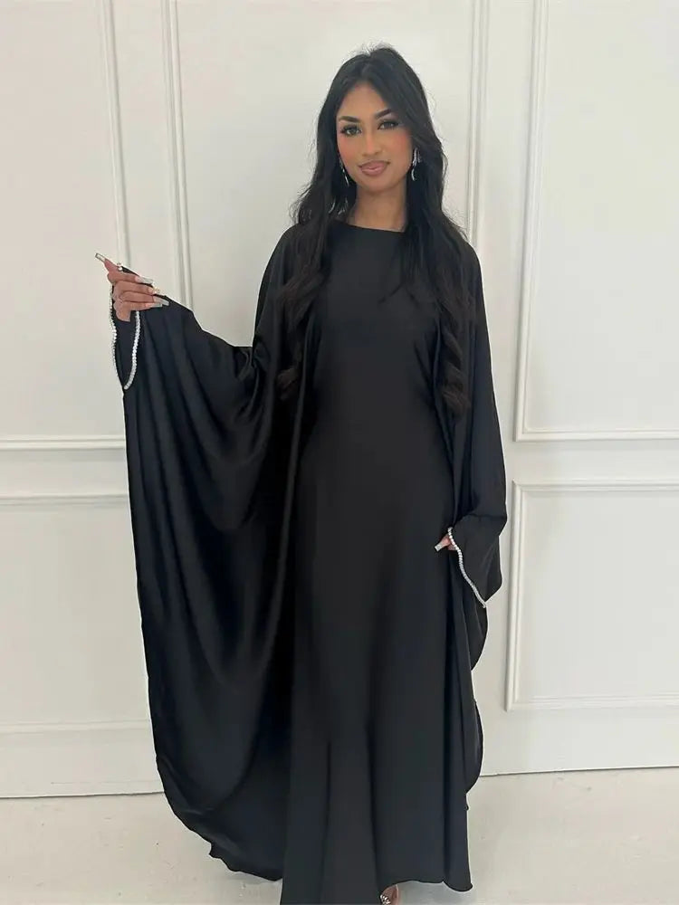 Yasmine Crystal Batwing Abaya